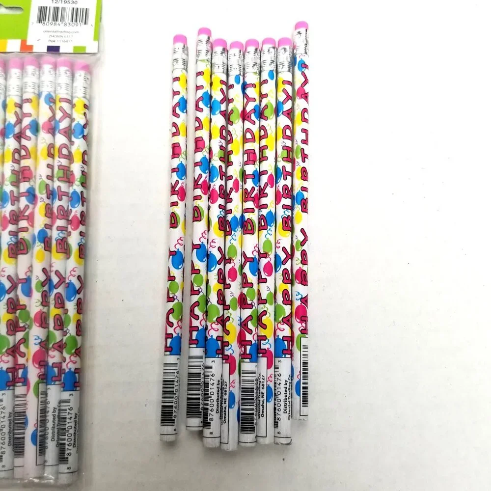 Happy Birthday Pencils 20 Count Balloons Party Favors Teacher Rewards School